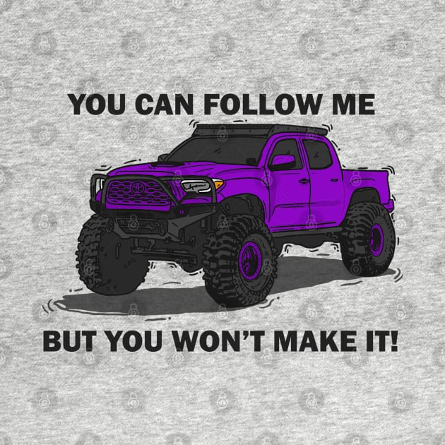 Toyota 4Runner Monster - Purple by 4x4 Sketch